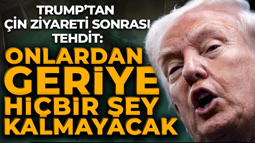 Trump'tan İran'a tehdit! "Onlardan geriye hiçbir şey kalmayacak!"