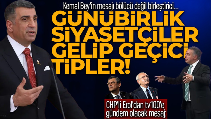 Gürsel Erol'dan tv100'e özel açıklama! Kılıçdaroğlu'na destek verdi