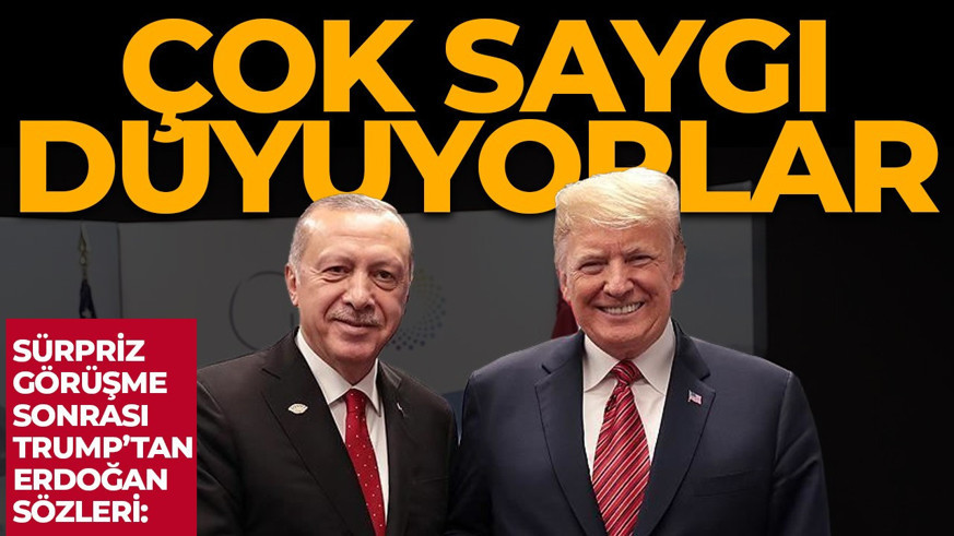 Erdoğan ile Trump arasında sürpriz görüşme! Trump'tan dikkat çeken Erdoğan sözleri...