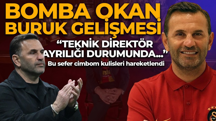 Galatasaray'da bomba Okan Buruk gelişmesi! "Teknik direktör ayrılığı durumunda..."