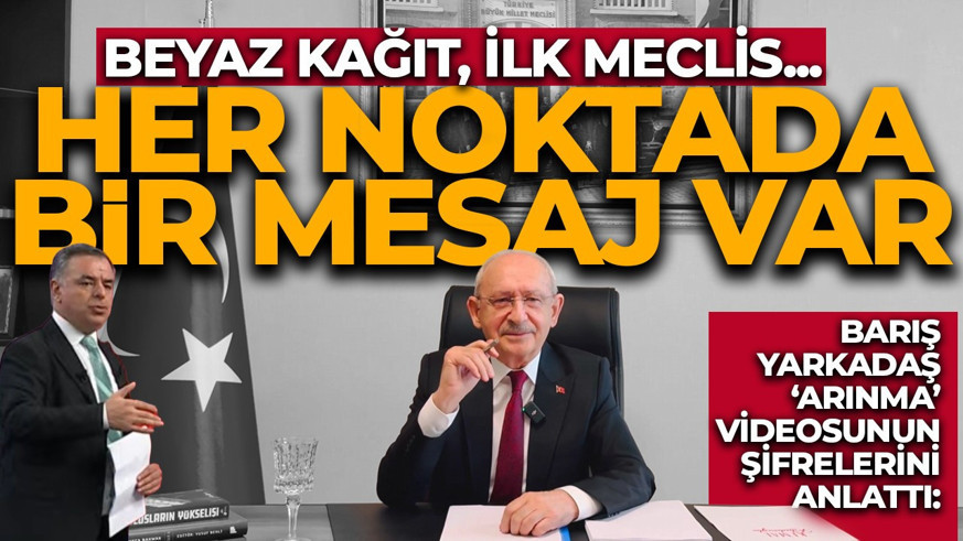 Barış Yarkadaş, arınma videosunun şifrelerini anlattı: Her noktada bir mesaj var!