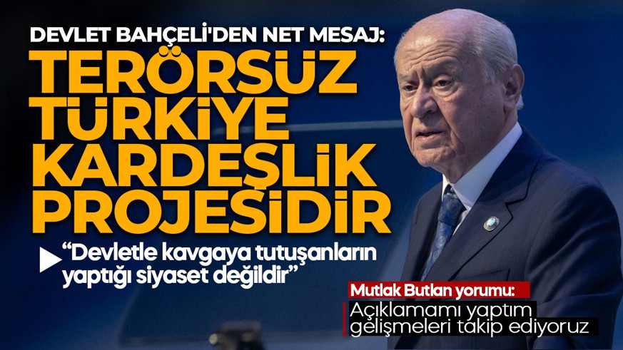 Devlet Bahçeli'den yeni mutlak butlan açıklaması: Gelişmeleri takip ediyoruz