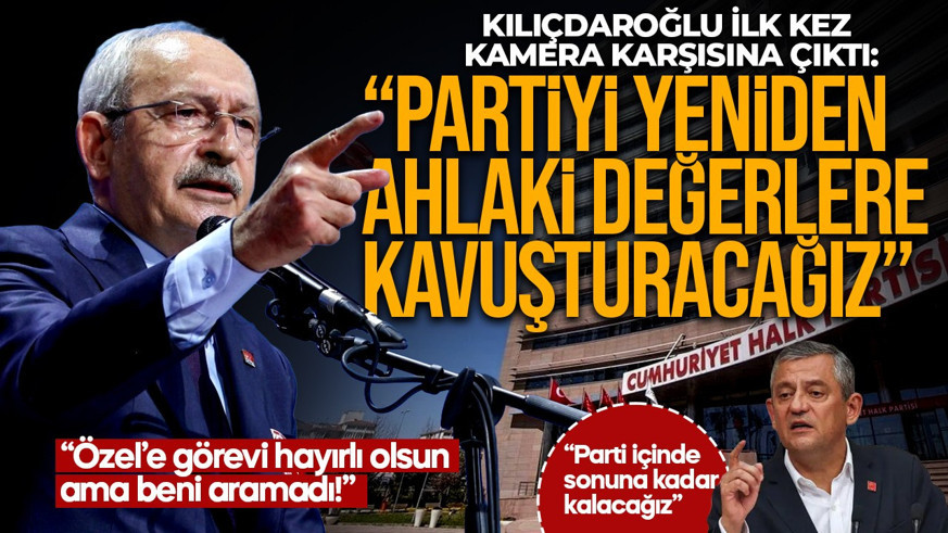 Kılıçdaroğlu'ndan partililere çağrı: CHP'yi kodlarına kavuşturacağım