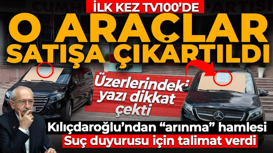 CHP'de "arınma" süreci başladı! Kılıçdaroğlu harekete geçti: Lüks araçlar genel merkez önünde satışa çıkartıldı!