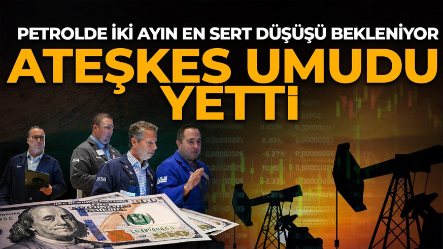 Orta Doğu'dan gelen mesaj petrolü düşürdü! İki ayın en sert geri çekilmesi bekleniyor