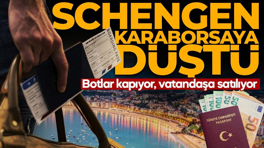 Schengen randevuları karaborsaya düştü! Botlar kapıyor, vatandaşa bin euroya satılıyor