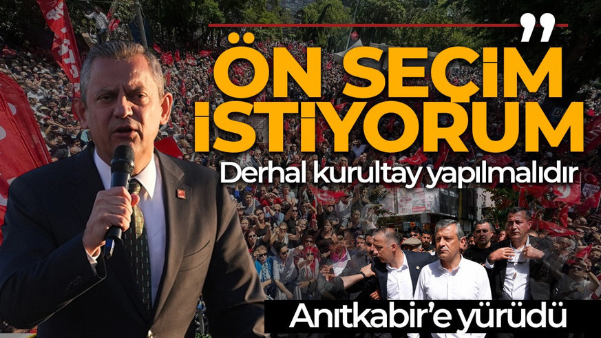 CHP'de iki ayrı buluşma! Özgür Özel: Derhal kurultay yapılmalı