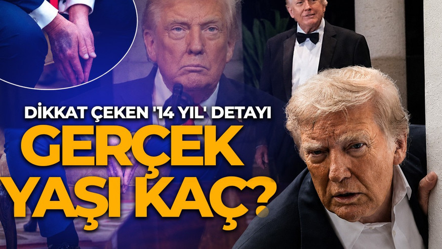 Beyaz Saray'dan 79 yaşındaki Trump için çarpıcı rapor! Gerçek yaşı farklı mı? Dikkat çeken '14 yıl' detayı