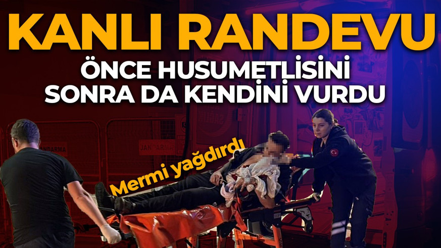 Çorlu'da kanlı randevu! Önce husumetlisini sonra da kendini vurdu