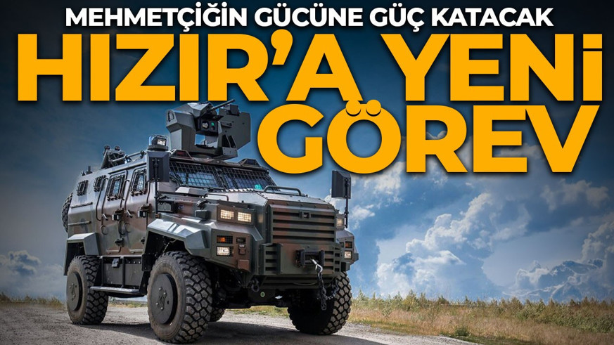 Türk zırhlısı HIZIR’a yeni görev: Mehmetçiğin gücüne güç katacak