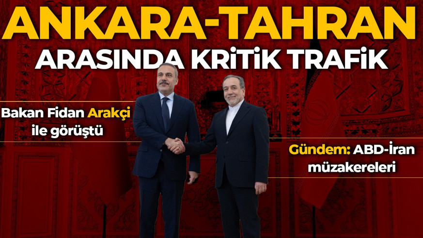 SON DAKİKA | Dışişleri Bakanı Hakan Fidan, Abbas Arakçi ile görüştü