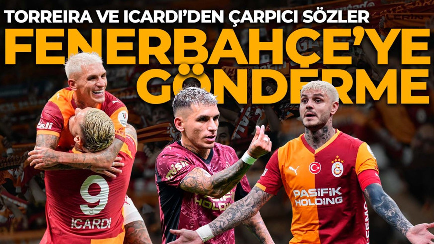 Lucas Torreira ve Icardi’den Fenerbahçe olay gönderme!