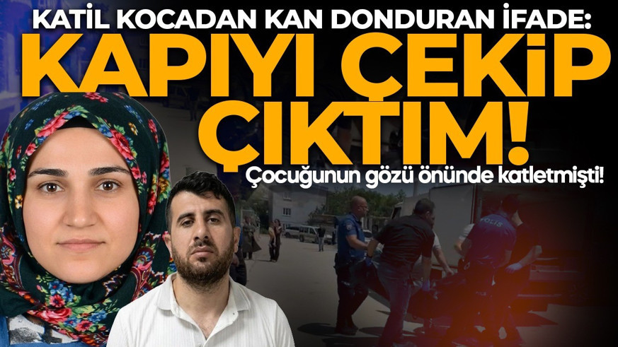 Bursa'da dehşet! Boşanacağını söyledi! 10 yaşındaki çocuğunun yanında vahşice katledildi! 'Bıçağı aldım...'