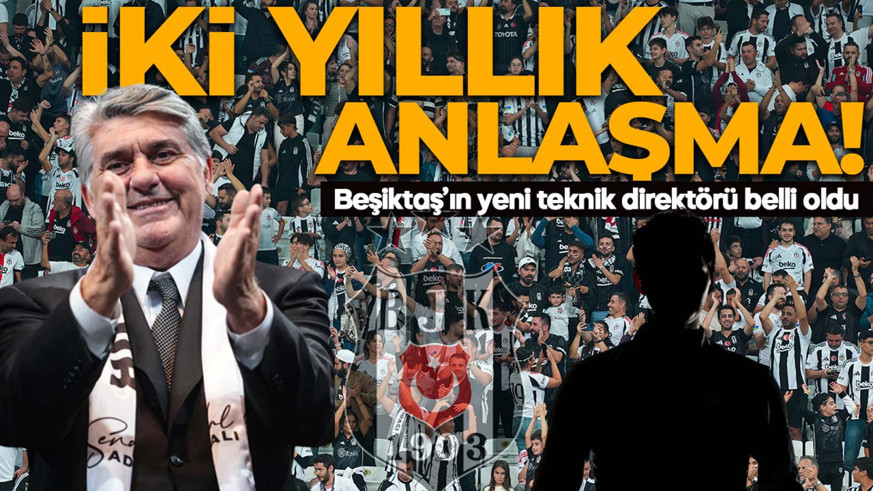 Sergen Yalçın’ın yeri doldu! Beşiktaş yeni teknik direktörünü buldu! İki yıllık anlaşma sağlandı