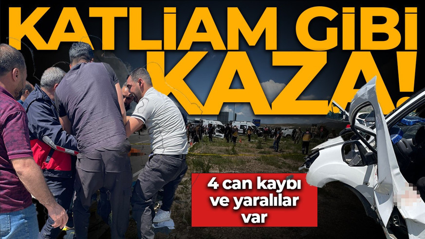 Van'da feci kaza! Çok sayıda ölü ve yaralı var
