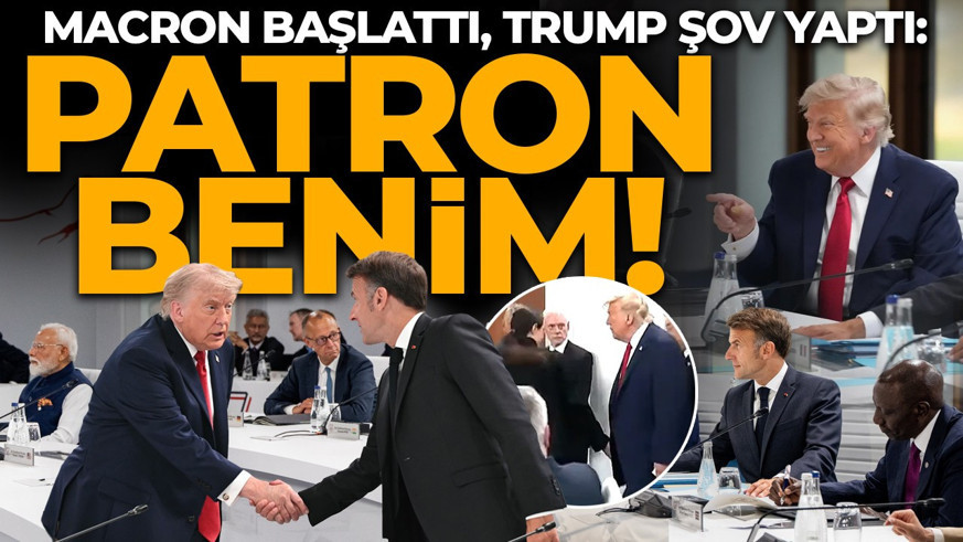 G7 Zirvesi'ne Trump damgası! İlk sözleri gündem oldu: Salonda bir anda kahkahalar yükseldi