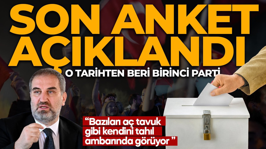 SON ANKET SONUÇLARI AÇIKLANDI! O tarihten beri birinci parti: Bazıları kendini aç tavuk gibi tahıl ambarında görüyor