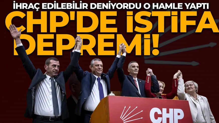 Ümit Dikbayır CHP'den istifa etti! Partiden ihraç edileceği konuşuluyordu