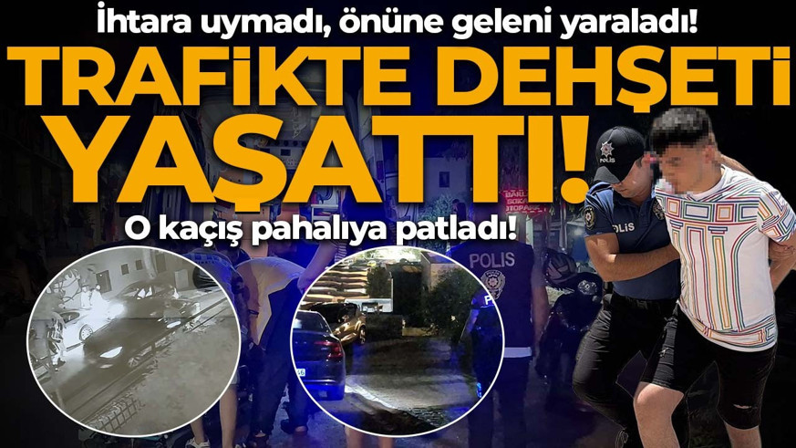 'Dur' ihtarına uymadı, ortalığı birbirine kattı! 3 kişiyi yaralayan magandaya ceza yağdı