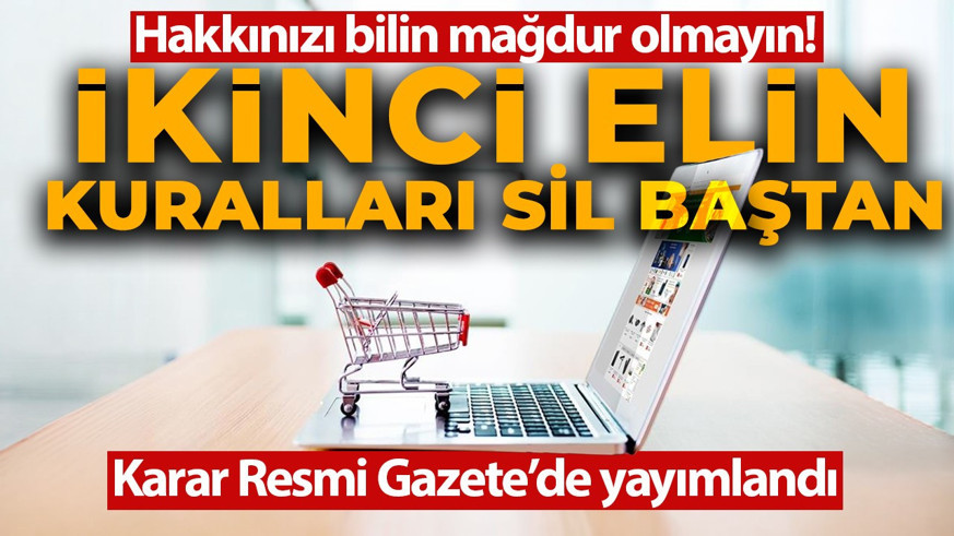 Yenilenmiş ürün alışverişlerinde yeni dönem! Karar Resmi Gazete'de