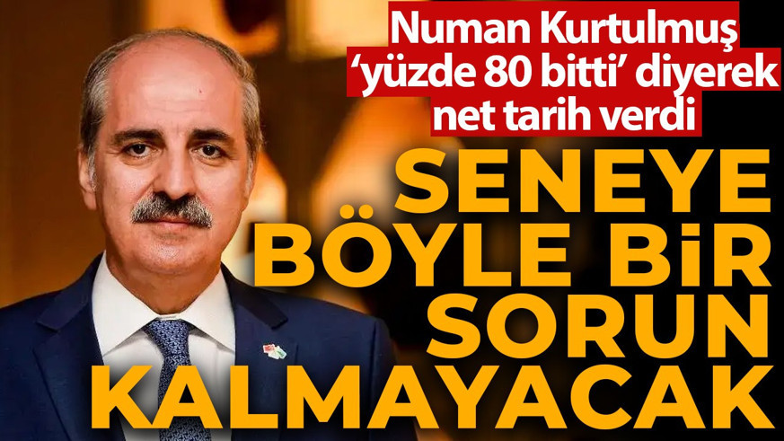 Numan Kurtulmuş'tan net açıklama: Terörsüz Türkiye konusu yakında kapanacak