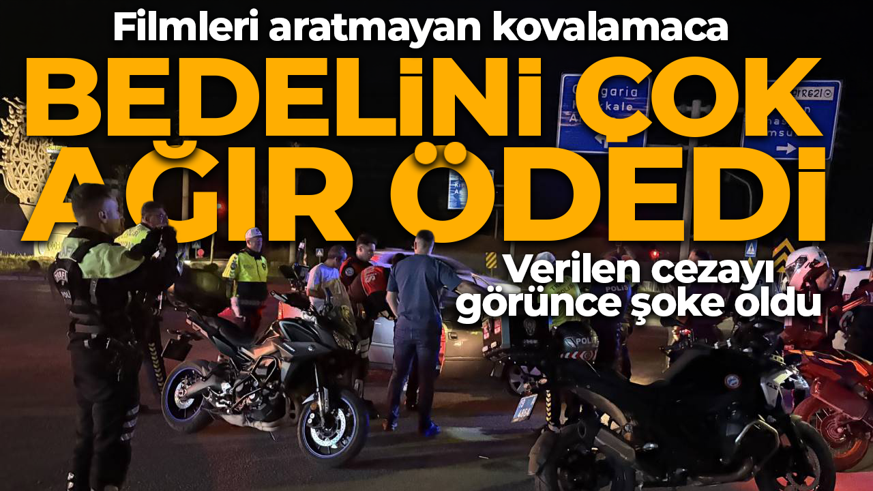 Çorum'da filmleri aratmayan kovalamaca: Polisten kaçmanın bedeli ağır oldu