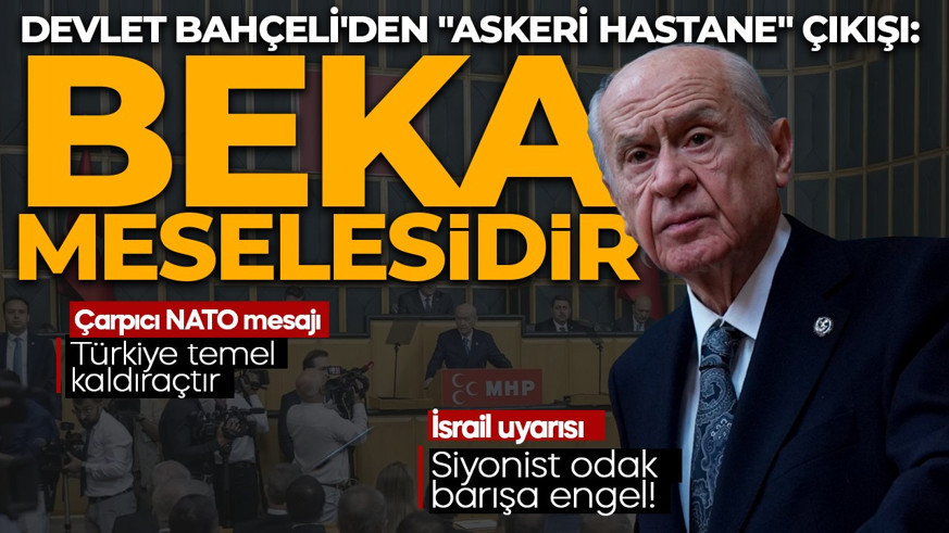 Devlet Bahçeli'den dikkat çeken açıklama: Türkiye NATO'da temel kaldıraçtır