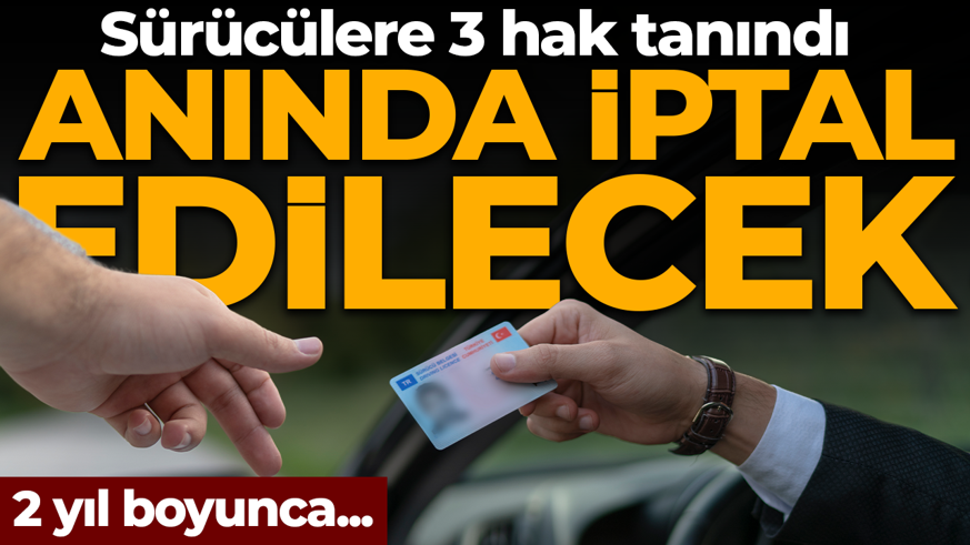 Milyonlarca kişiyi ilgilendiriyor! 3 ihlal yapanın ehliyeti elinden alınacak: 2 yıl boyunca...