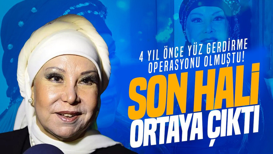 4 yıl önce yüz gerdirme operasyonu olmuştu! 85 yaşındaki Bedia Akartürk'ün son hali ortaya çıktı
