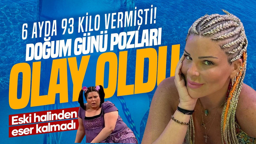 6 ayda 93 kilo vermişti! Pelin Öztekin'in doğum günü pozları gündem oldu: Eski halinden eser kalmadı