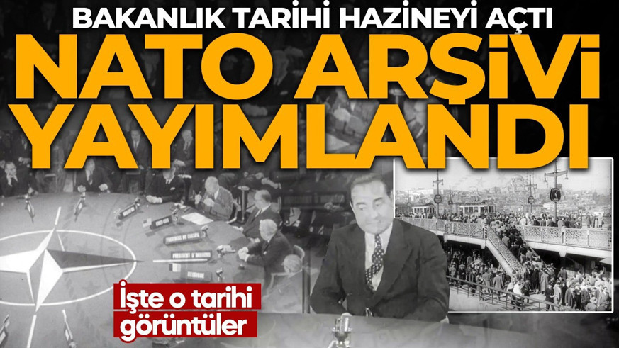 Bakanlık NATO arşivlerini açtı! Tarihi görüntüler Türkiye'nin ilk yıllarına ışık tutuyor