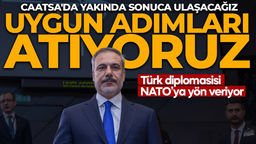 Bakan Fidan'dan CAATSA yaptırımları açıklaması: Yakında sonuca ulaşacağız