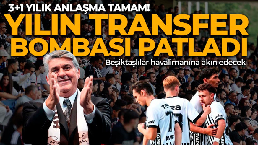 Beşiktaş transferde bombayı patlattı! 20 milyon euroluk yıldızla 3+1 yıllık anlaşma tamam! Taraftarlar havalimanına akın edecek