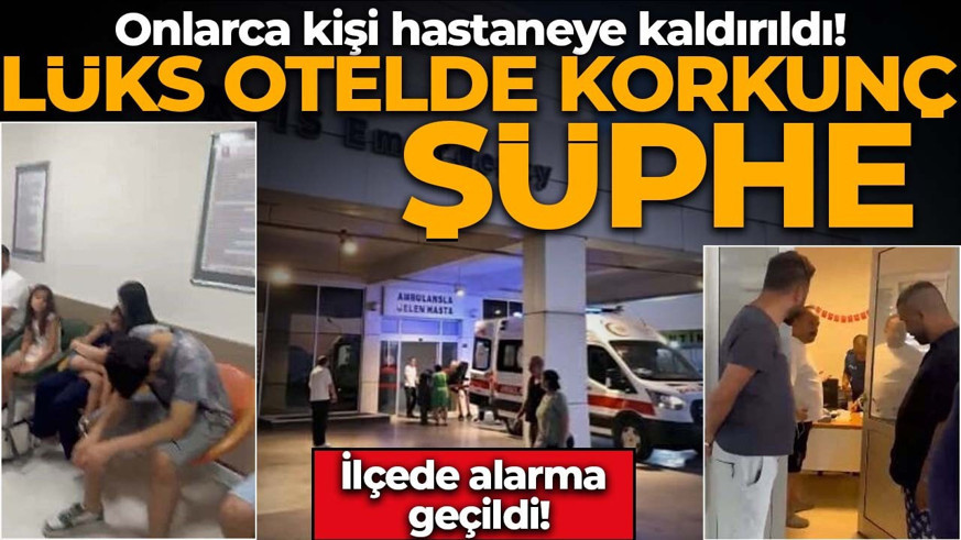 Otelde korku dolu saatler! Onlarca kişi hastaneye kaldırıldı