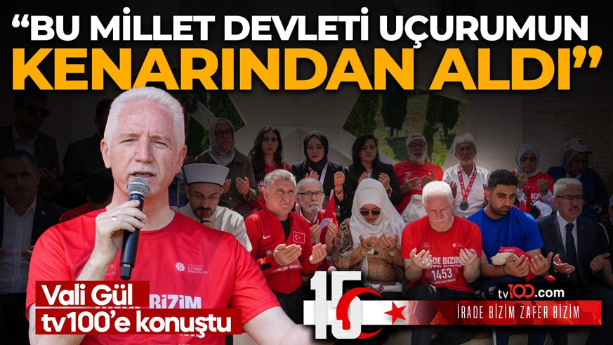 Vali Davut Gül’den 15 Temmuz’un 10. yılında yüreklere dokunan sözler! tv100'e konuştu: Bu millet devleti uçurumun kenarından aldı"