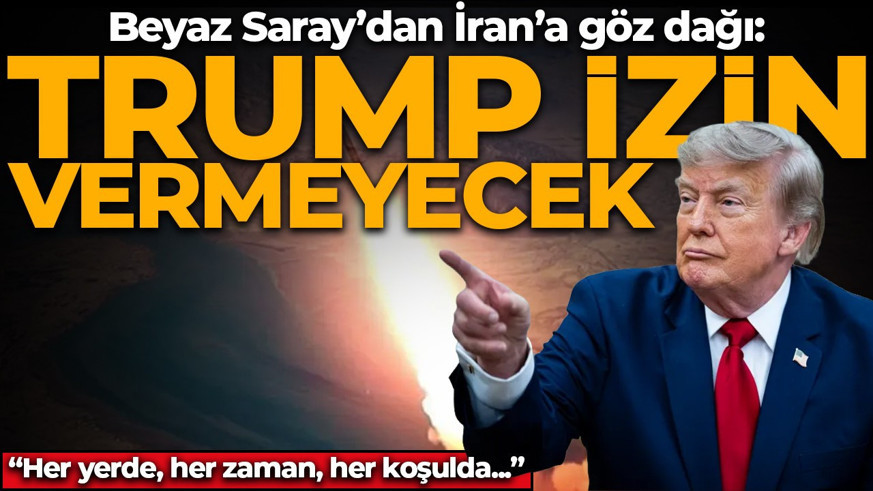 Beyaz Saray: İran'ı her koşulda vurabiliriz