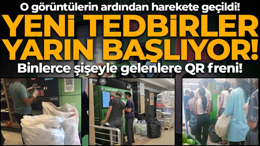 O görüntülerin ardından harekete geçildi! Binlerce şişeyle gelenlere "QR Kod" freni: Yeni tedbirler yarın başlıyor