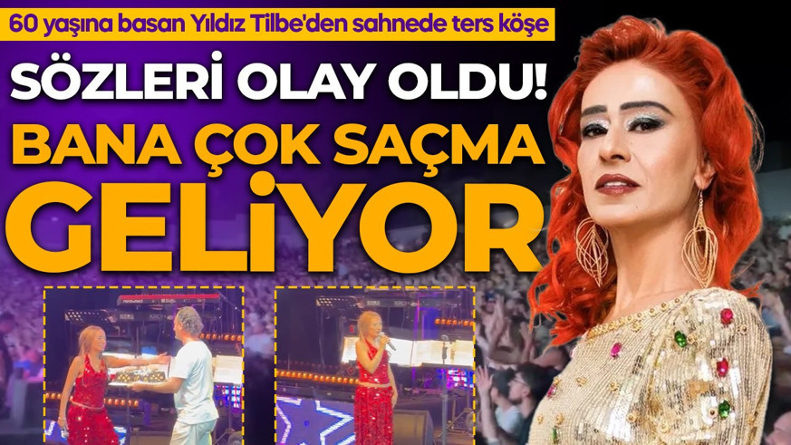 Sözleri olay oldu! 60 yaşına basan Yıldız Tilbe'den sahnede ters köşe: Bana çok saçma geliyor
