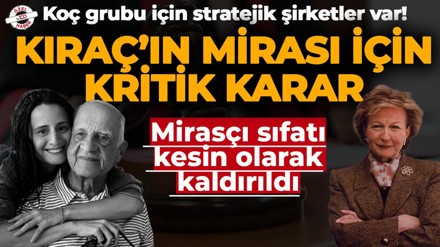 Kıraç ve Koç ailesinde miras krizi! Yargıtay’dan tarihi karar: İpek Kıraç’ın atanmış mirasçılığı iptal edildi