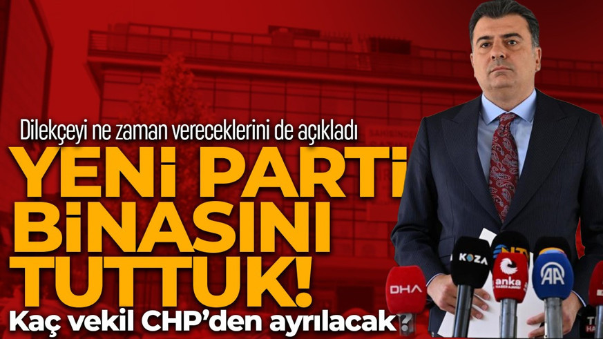 Zeynel Emre dilekçeyi ne zaman vereceklerini açıkladı: "Yeni parti binasını tuttuk"