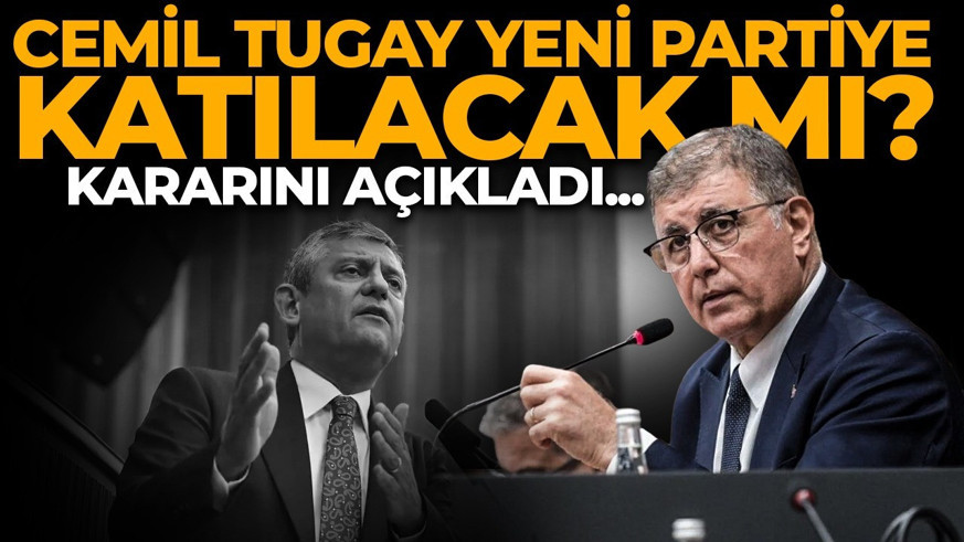 Cemil Tugay yeni partiye katılacak mı? Kararını açıkladı