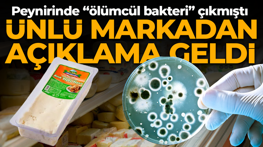 Peynirinde ölümcül bakteri çıkmıştı! Tahsildaroğlu'ndan ilk açıklama