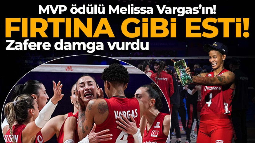 Parkede fırtına gibi esti! MVP ödülü Vargas’ın: Zafere damgasını vurdu