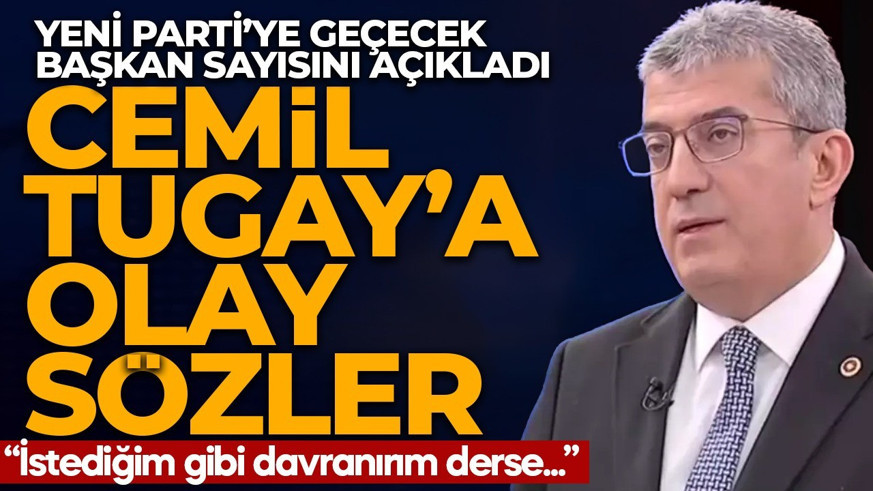 AK Parti'ye geçeceği iddia edilen Cemil Tugay'a Gökhan Günaydın'dan olay sözler: Reaksiyonu görür
