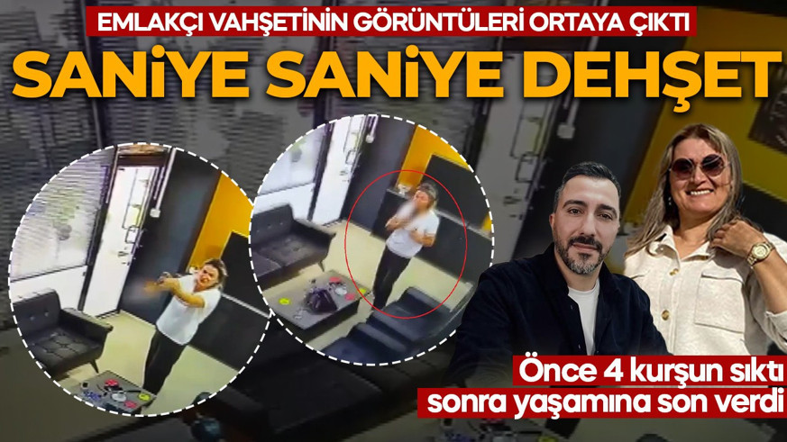 Dehşet veren görüntüler ortaya çıktı! Önce 4 kurşun sıktı, sonra yaşamına son verdi