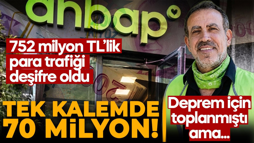 AHBAP dosyasında 752 milyon TL'lik para trafiği deşifre oldu! 352 ev için anlaşıldı, sadece 56'sı yapıldı!