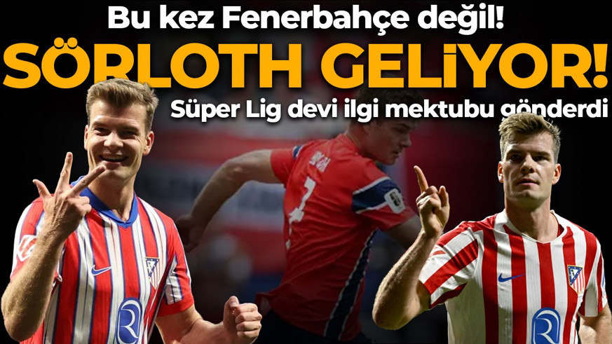 Bu kez Fenerbahçe değil! Sörloth geliyor: Süper Lig devi ilgi mektubu gönderdi