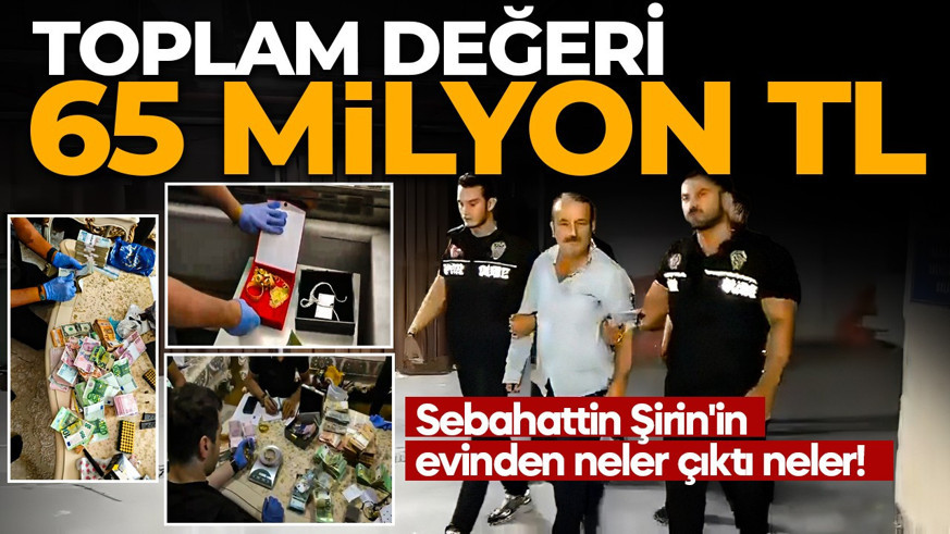 Galatasaray tribün liderinin evinden servet çıktı! 65 milyon TL, silah ve balistik yelek...