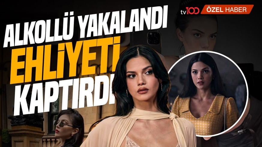 Eylül Lize Kandemir'e alkollü araç işlemi! Ehliyetine el konuldu