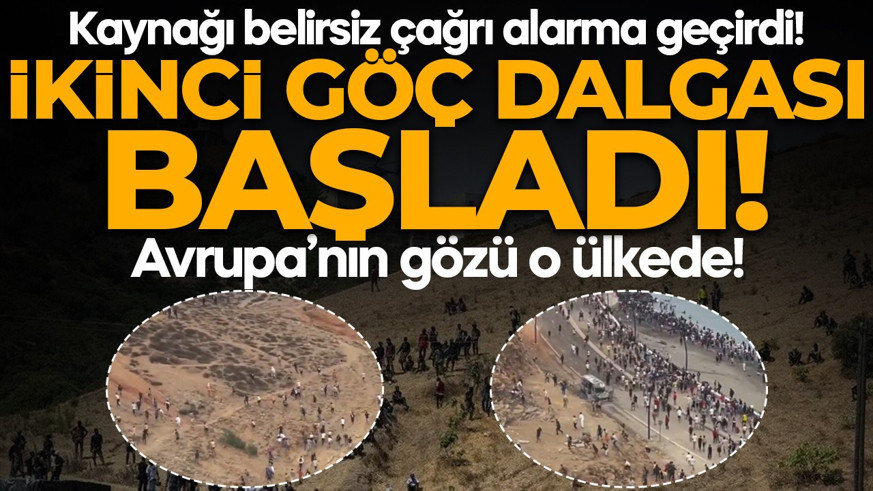 İkinci dalga başladı! Binlerce göçmen yeniden yolda: İspanya-Fas sınırında gerilim tırmanıyor